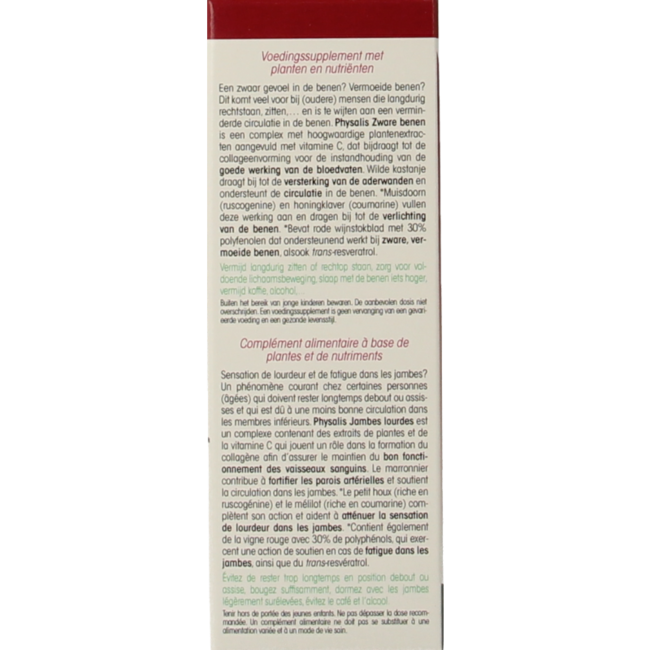 Physalis Heavy Legs 30 Tablets