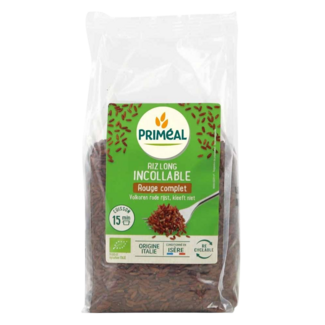Primeal Arroz rojo integral no pegajoso ecológico 500 g