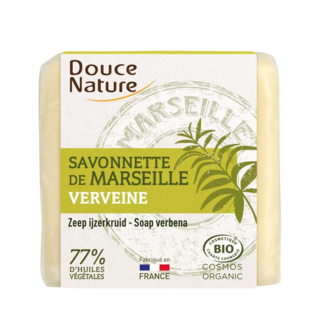 Douce Nature Douce Nature Marseille Soap verbena/lemon verbena organic 100 Gram