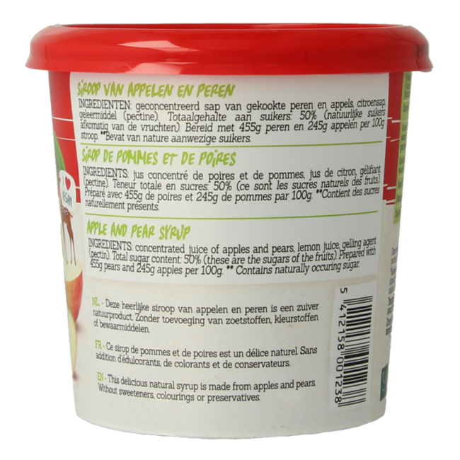 Damhert Pure Fruit Syrup Apple and Pear 450g