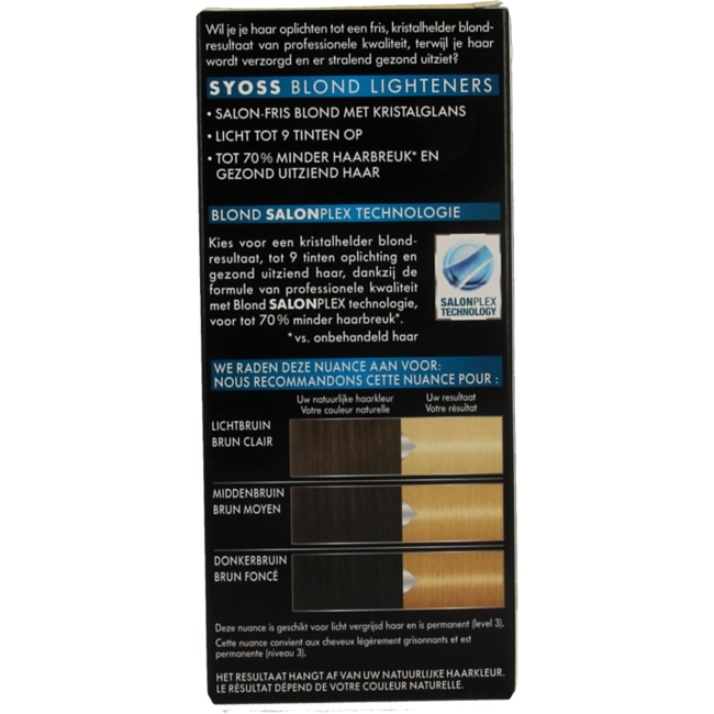 Syoss Colors crema aclarante 13-0 ultra plus 1 unidad