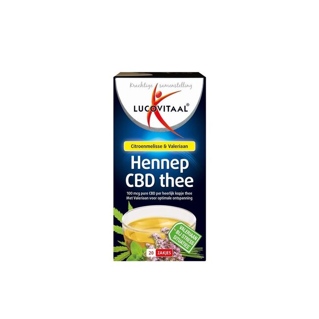 Lucovitaal Herbata Konopna CBD 20 Saszetek