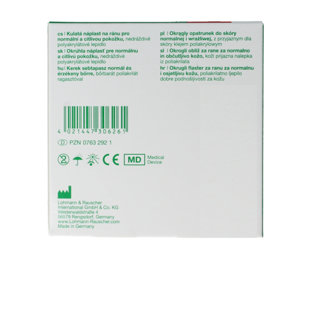 Sensitive ronde pleister 100 Stuks