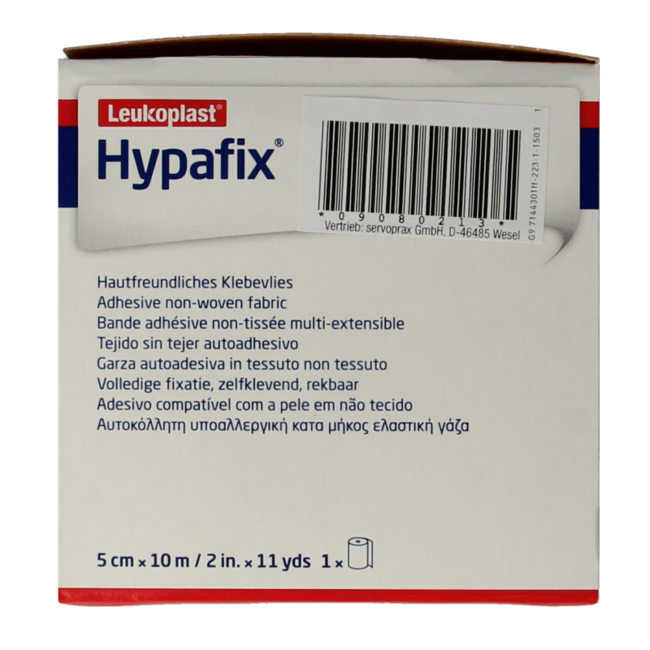 Klebevlies hypoallergen 10 m × 5 cm 1 Stück
