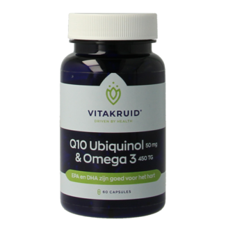 Vitakruid Vitakruid Q10 Ubichinol 50 mg & Omega 3 450 TG 60 Kapsułek