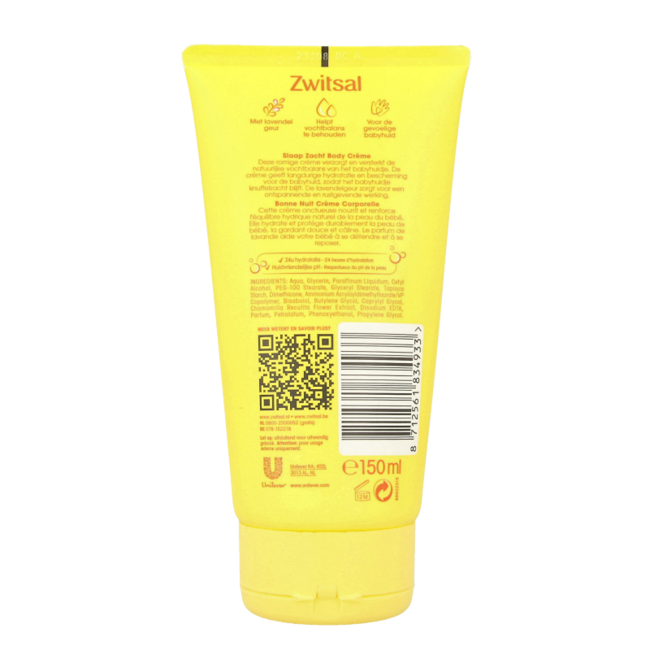 Crema corporal de lavanda 150 ml