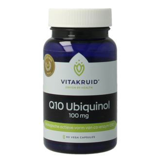 Vitakruid Koenzym Q10 Ubiquinol aktywna forma Kaneka 100 mg 60 kapsułek wegetariańskich