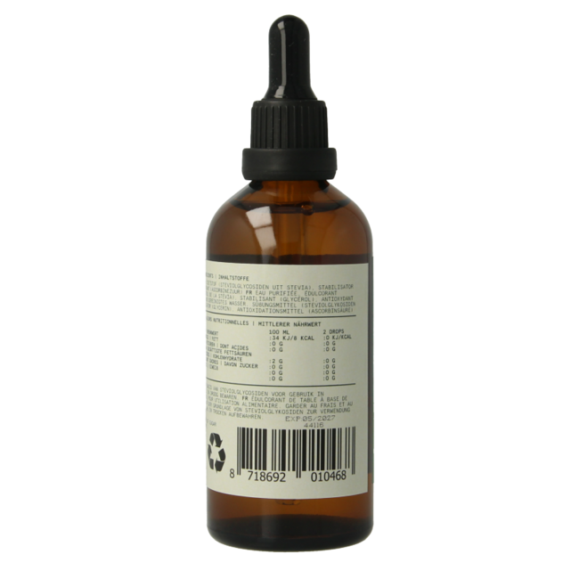 Stevia líquida natural 100 mililitros