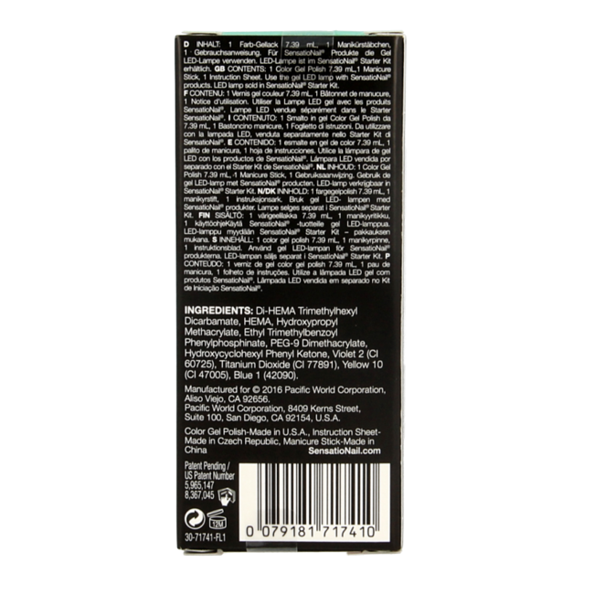Sensationail Gel Color 'Mostly Mint' 7.4 Millilitri