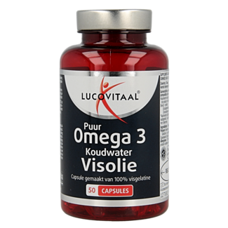 Lucovitaal Aceite de pescado de agua fría puro omega 3 50 cápsulas
