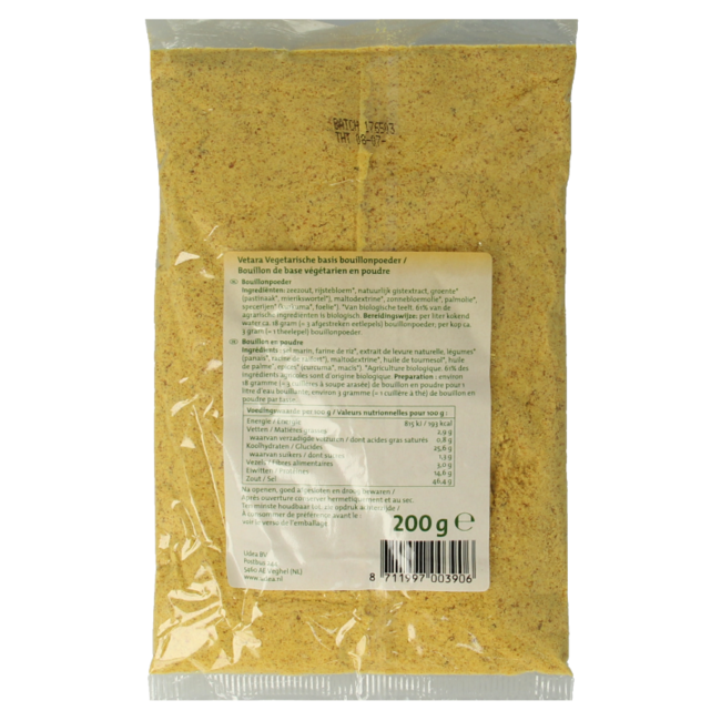Vetara Basisbouillon navulzak 200 Gram