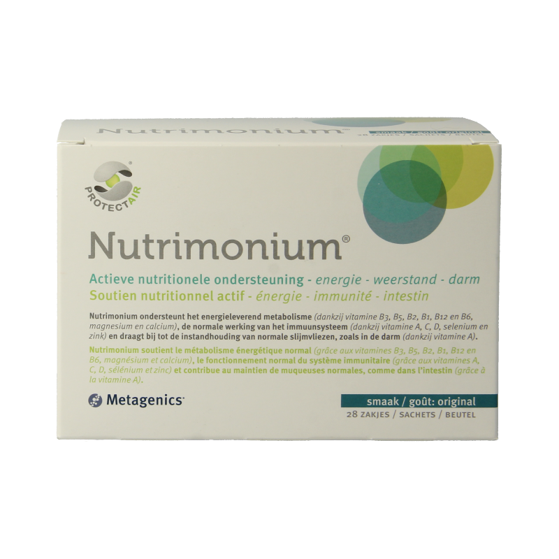 Metagenics Nutrimonium Original: Energia e Benessere Intestinale