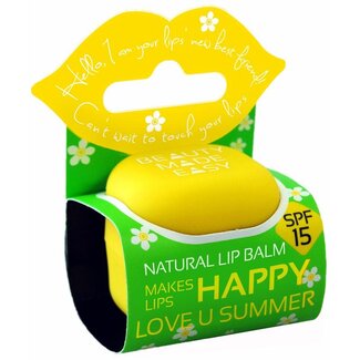 Beauty Made Easy Beauty Made Easy Bálsamo labial love u sunny SPF15 6,8 gramos