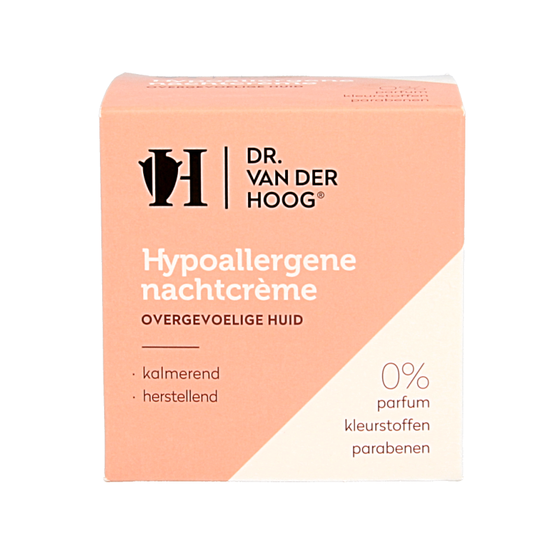 Dr. van der Hoog Crema de noche hipoalergénica 50 mililitros