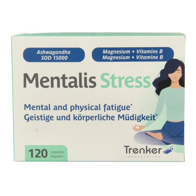 Trenker Mentalis stress 120 Cápsulas