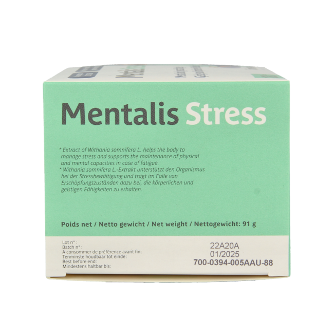 Trenker Mentalis stress 120 Gélules