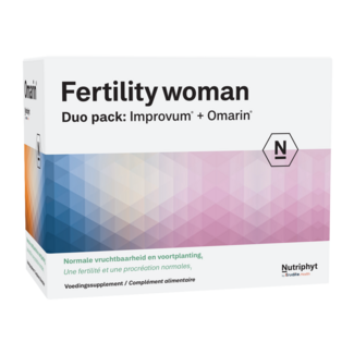 Nutriphyt Nutriphyt Fertility woman duo 2 x 60 capsules 120 Capsules