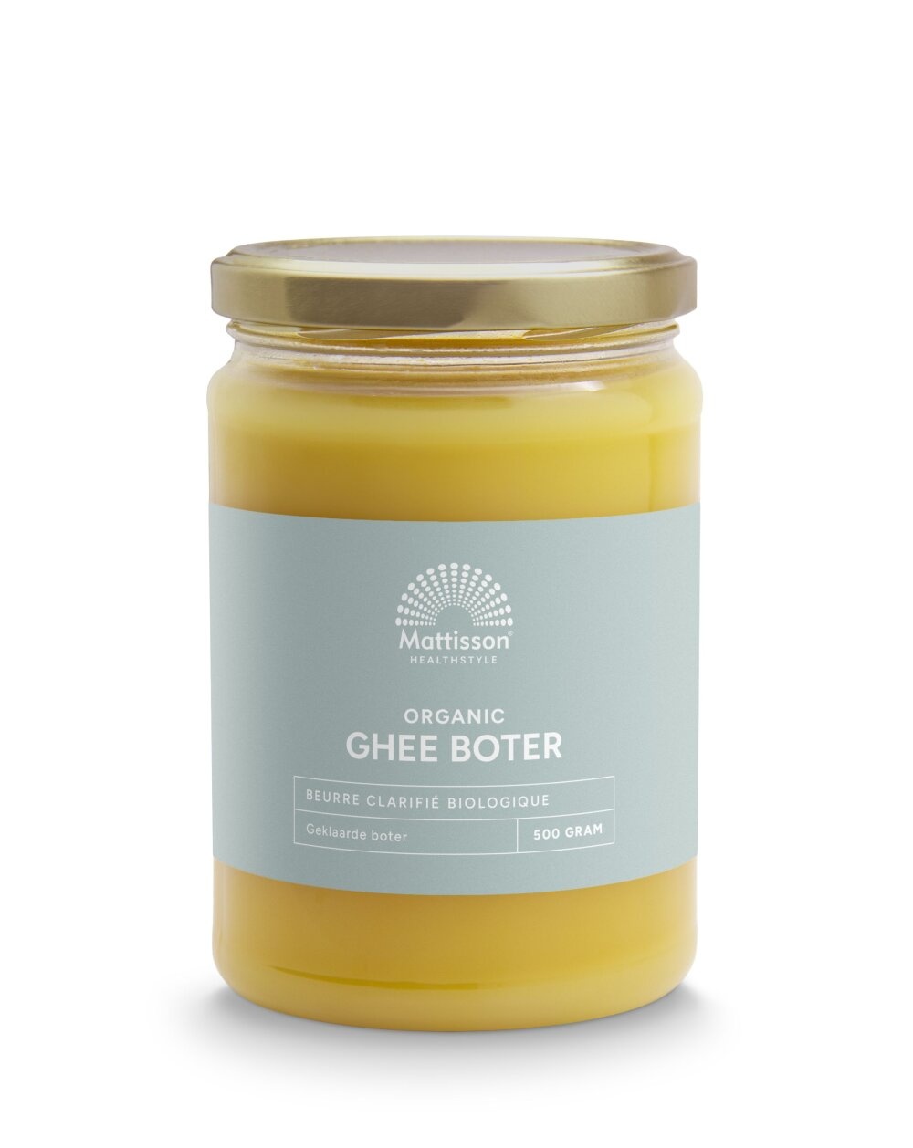 Mattisson Ghee Biologico 500g - Burro Chiarificato Puro