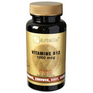 Artelle Vitamina B12 1000mcg 120 comprimidos para chupar