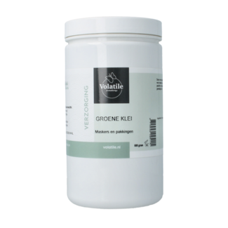 Volatile Volatile Polvo de arcilla verde 500 gramos