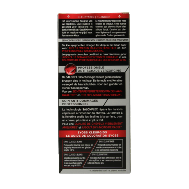 Tinta per capelli Syoss Color 7-6 Biondo Medio 1 Set