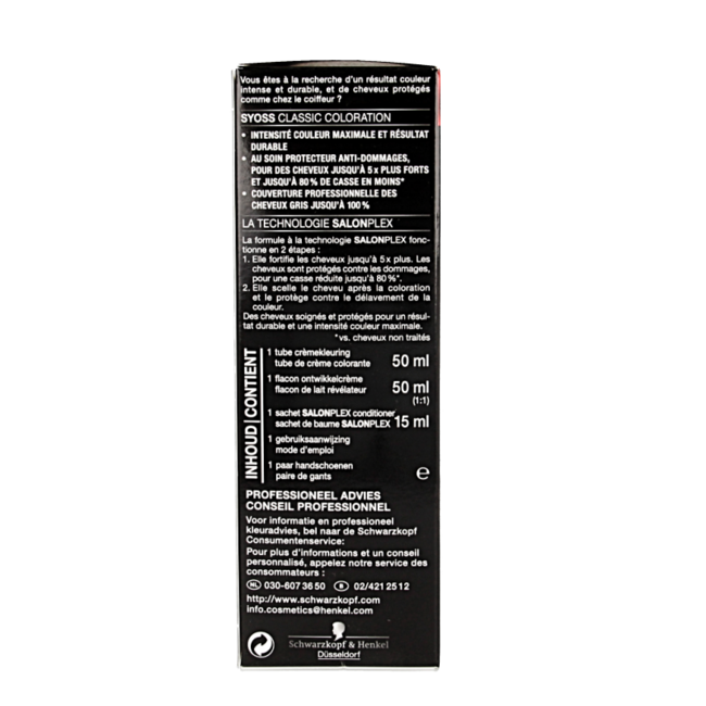 Tinta per Capelli Syoss Color 6-8 Biondo Scuro 1 Set