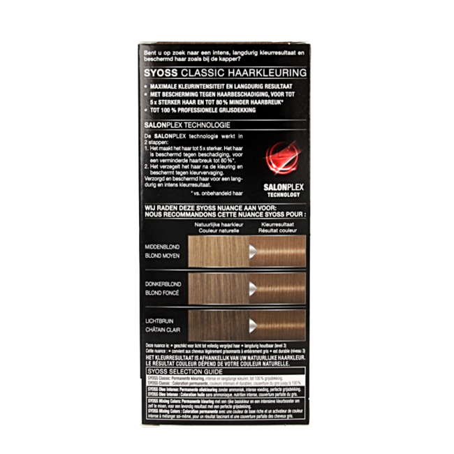 Syoss Color línea base 6-8 tinte rubio oscuro 1,00 set