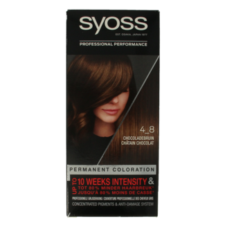 Syoss Color baseline 4-8 chocolate brown hair dye 1 Set