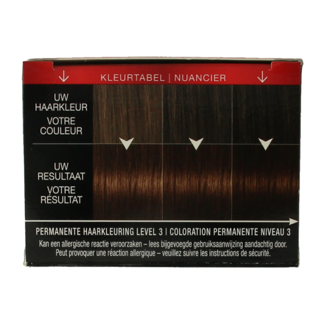 Tinta base colore 4-8 castano cioccolato 1 Set