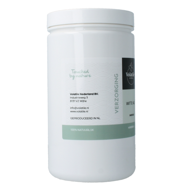 Volatile Arcilla blanca en polvo 500 gramos