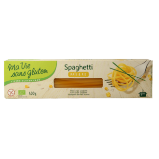 Ma Vie Sans Corn & rice spaghetti gluten-free organic 400 Gram