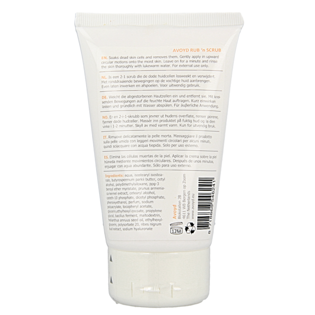 Avoyd Face & body scrub 125 Millilitre