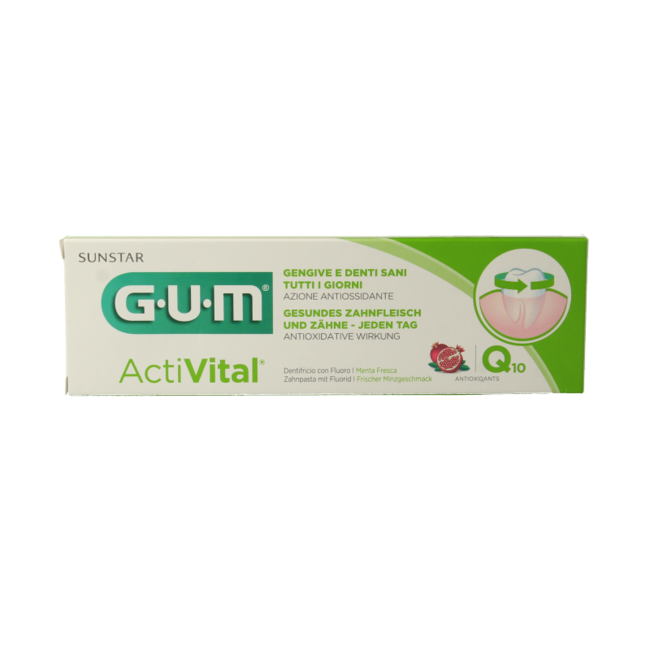 Pasta de dientes GUM Activital 75 mililitros