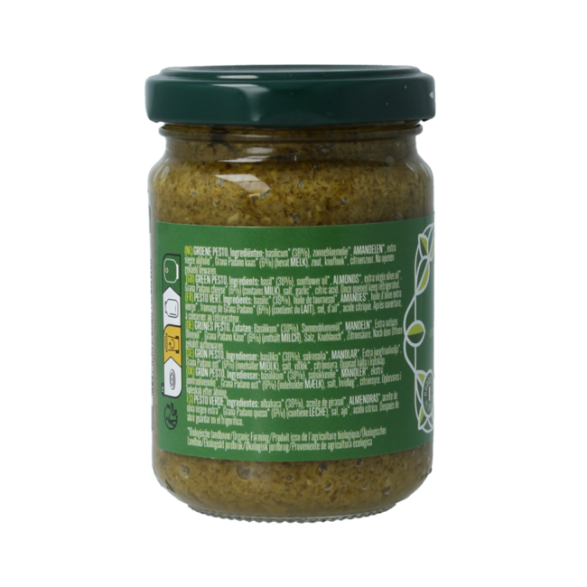 Pesto genovese bio 130 gramos