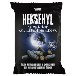 Heksehyl Salmiakdrop 300 Gramm
