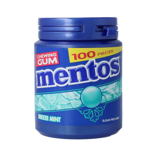 Mentos Mentos Gum Breeze Mint 100 Stück