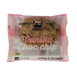 Kookie Cat Kookie Cat Vainilla y pepitas de chocolate bio 50 g