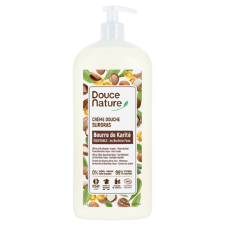 Douce Nature Ultra-rich organic shea butter shower gel 1 Litre