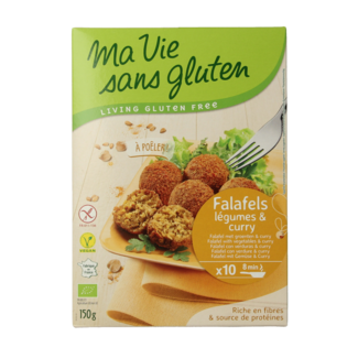 Ma Vie Sans Ma Vie Sans Falafel with vegetables & curry gluten-free organic 150g
