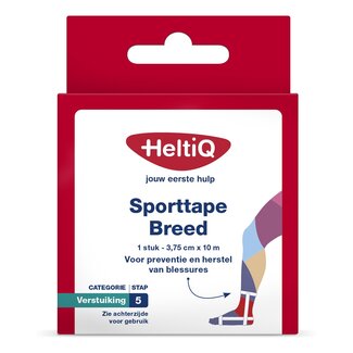 Heltiq Sports Tape Wide 3.75cm x 10m 1 Piece