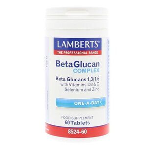 Lamberts Complexe de bêta-glucane 60 comprimés