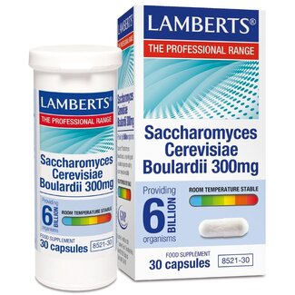 Lamberts Saccharomyces boulardii 300mg 30 Kapsułek