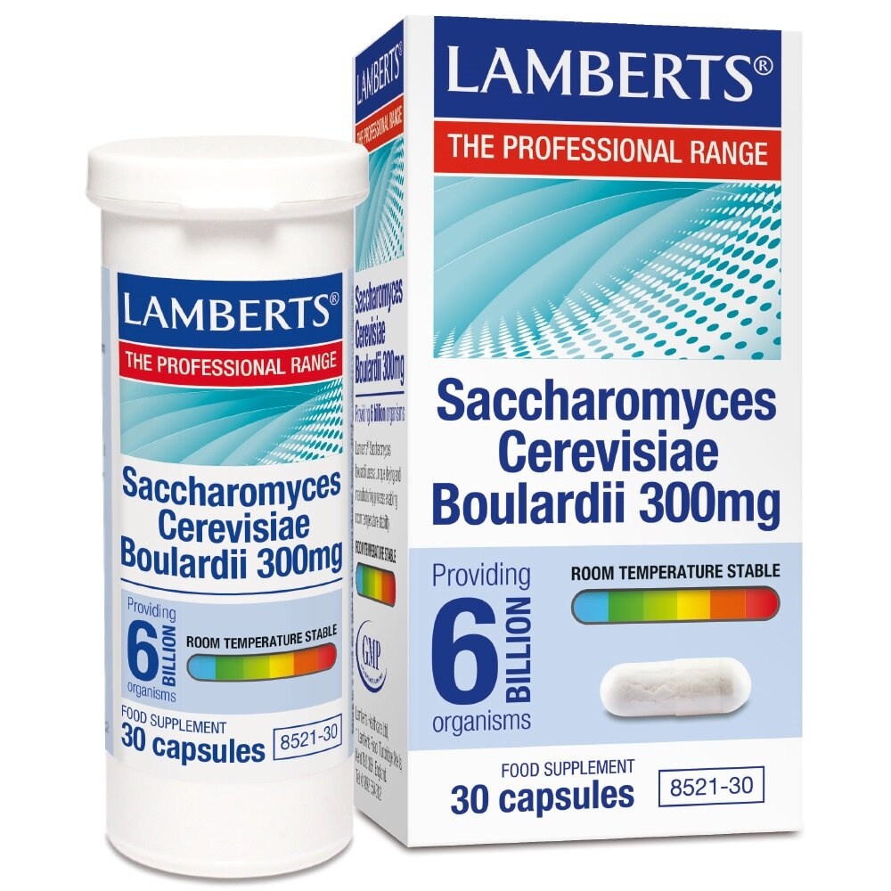 Lamberts Saccharomyces boulardii 300mg - Benessere Intestinale