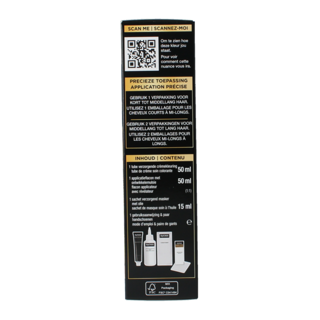 Syoss Color Oleo Intense 4-50 Brun Glacé Coloration Permanente 1 Kit