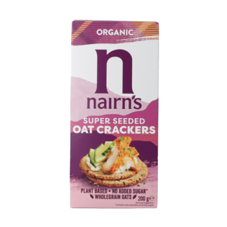 Nairns Tortas de avena orgánicas con semillas bio 200 gramos