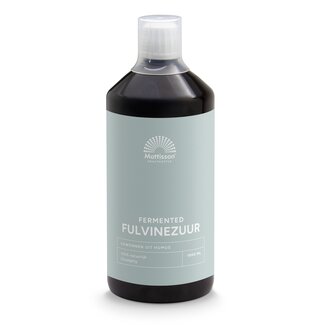 Mattisson Mattisson Fermented fulvine zuur - fulvic acid 1000 Milliliter