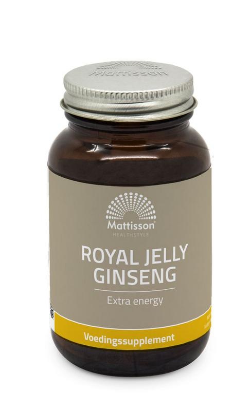 Mattisson Ginseng+ jalea real 60 Cápsulas