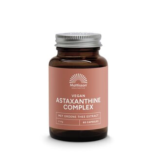 Mattisson Astaxanthine complex 60 cápsulas vegetarianas