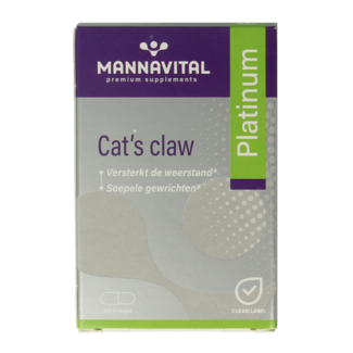 Mannavital Mannavital Koci Pazur platinum 60 Kapsułek