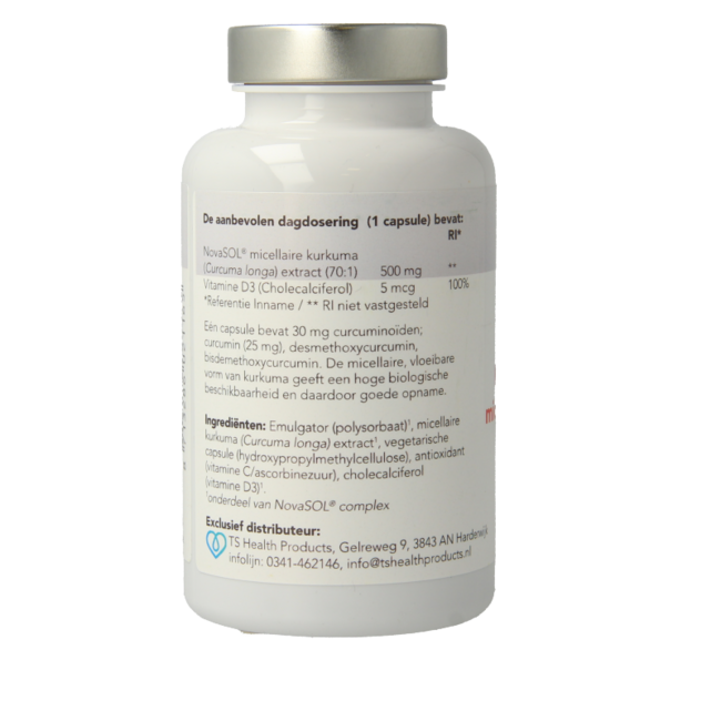 Epigenar Turmeric Forte Micellar Curcumin 60 Vegetarian Capsules